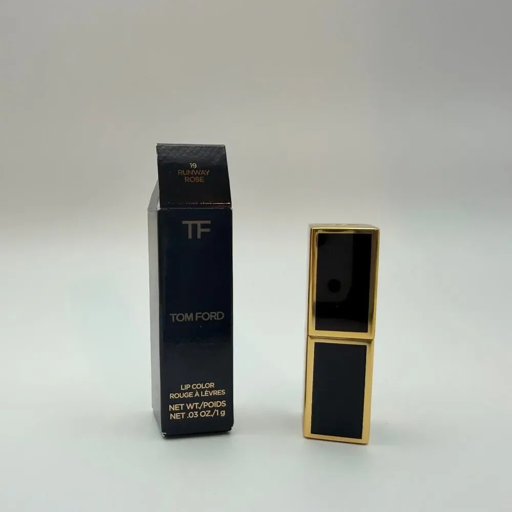 Tom Ford Runway Lip Color 19 Runway Rose Satin Lipstick Mini 1g NIB
